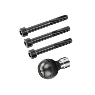 Fijación RAM con tornillos M8 y bola de 1" para moto
