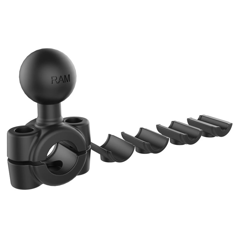 Fijación RAM de abrazadera con bola de 1" para tubos pequeños (0,95cm - 1,58cm)