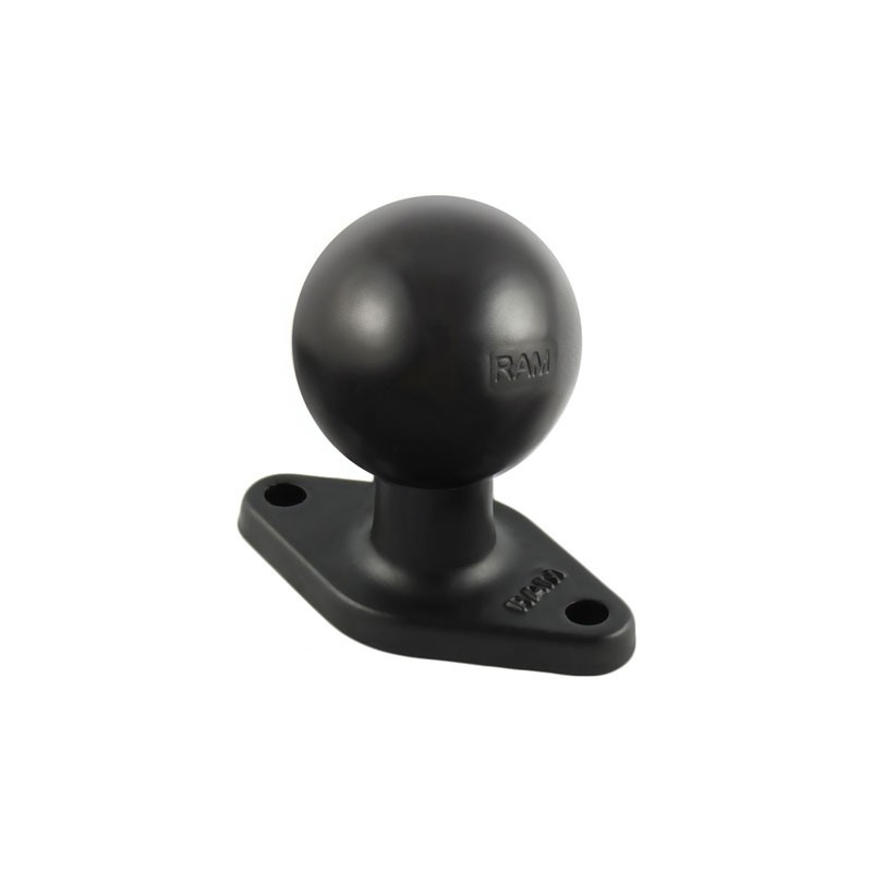 Base en rombo RAM metálica con bola de 1,5"