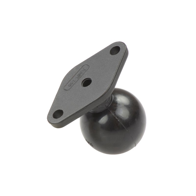 Base en rombo RAM metálica con bola de 1,5"
