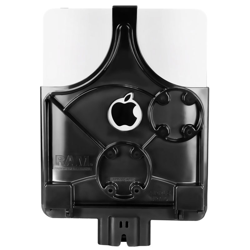 Cuna RAM para APPLE iPad, iPad 2 y Nuevo iPad (2012) con entrada para el cable