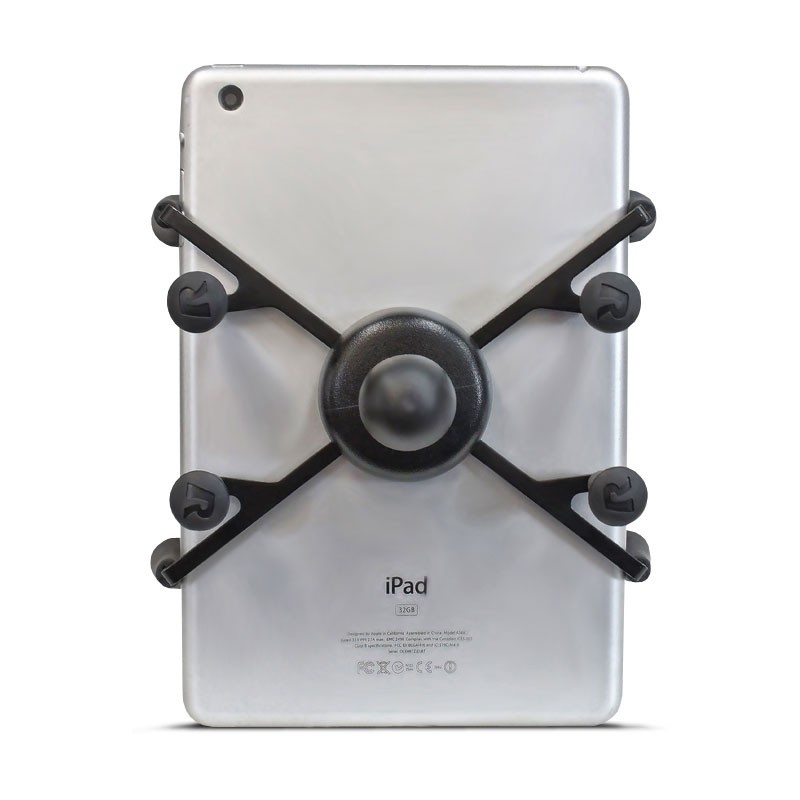 Cuna RAM universal X-Grip con bola de 1" para iPad Mini y Tablet de 7-8"