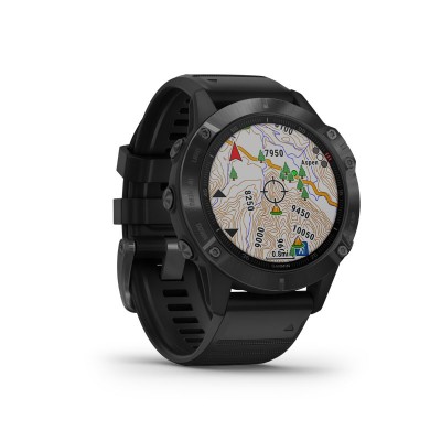 Reloj multideporte GARMIN Fenix PRO Negro de 47mm con correa negra, pulso, musica, mapas y Wi-Fi