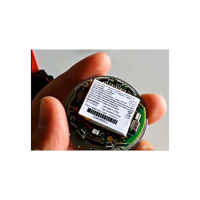 Batería GARMIN Fenix 3, Tactix Bravo y Foretrex 301, 305 y 405 (300mAh)
