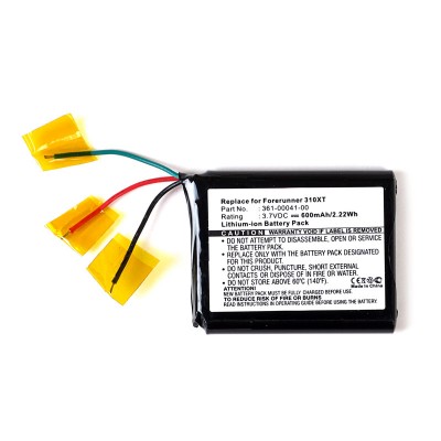 Batería de 600mAh para GARMIN Forerunner 310XT
