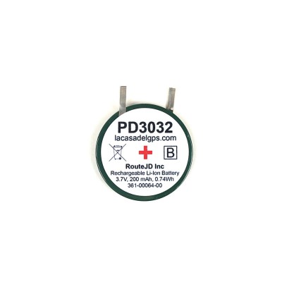 Batería ROUTEJADE de 200mAh para GARMIN Forerunner 210, 610 y Approach S1, S2, S3 y S4