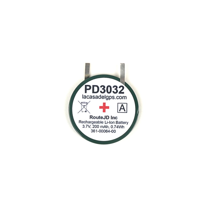 Batería ROUTEJADE de 200mAh para GARMIN Forerunner 210, 610 y Approach S1, S2, S3 y S4
