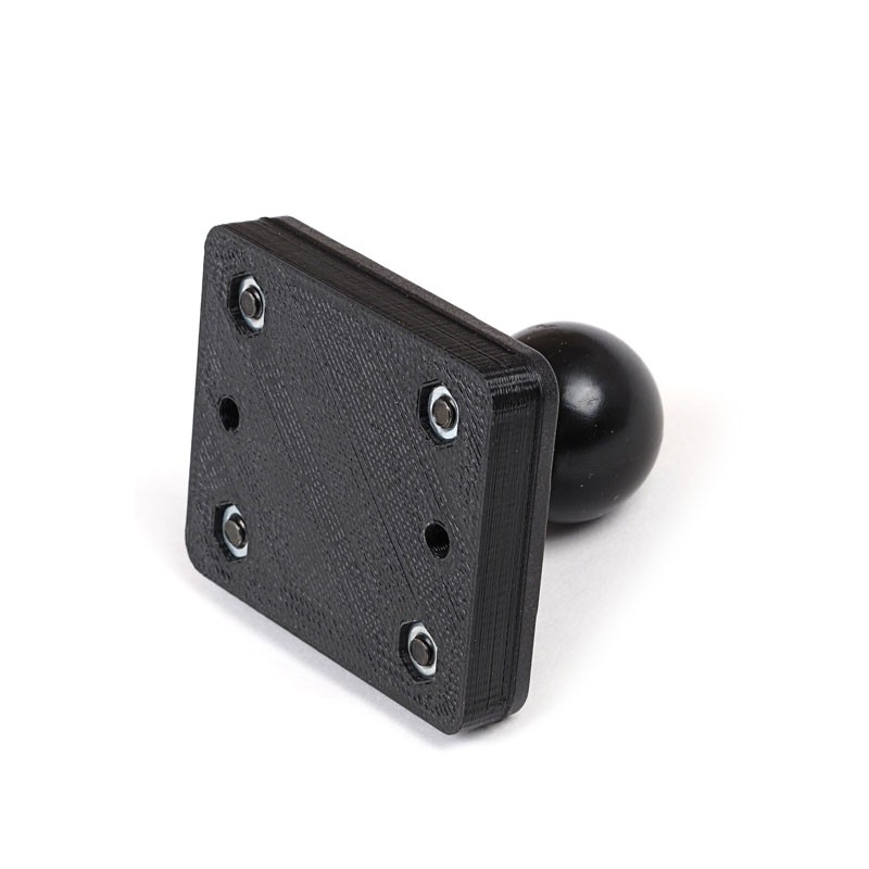 Fijación depósito líquido frenos para SUZUKI Burgman 125, 200, 250, 400, HONDA Forza y otras con bola 1"
