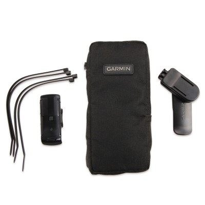Kit Outdoor GARMIN con funda de transporte, soporte de bicicleta y clip de cinturón