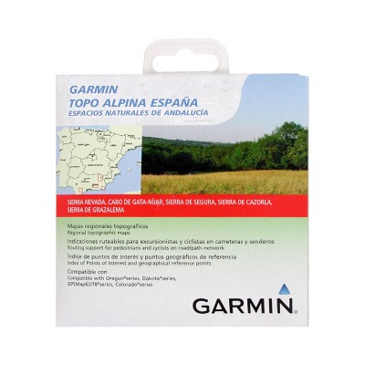 GARMIN Topo ALPINA ESPAÑA - Espacios naturales de Andalucía