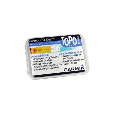 GARMIN Topo ESPAÑA v3 en MicroSD