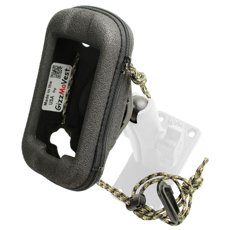 Funda negra con RAM de 1" para GARMIN series