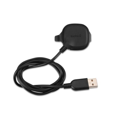 Base GARMIN USB Negra de sincronización y carga para Forerunner 10 Negro, Naranja y Forerunner 15