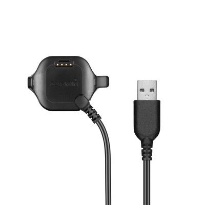 Base GARMIN USB de sincronización y carga para Forerunner 25 Negro y Rojo, Negro y Azul