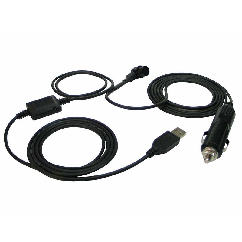Cable USB de Alimentación y Datos con conector redondo para GARMIN GPS 72, GPS 76 y otros