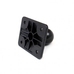 BRCOVAN - Adaptador De Bola De 1 Pulgada Con Poste Roscado M10 X 1.25 Pulgadas, Compatible Con Soportes RAM Tamaño B, Brazo De Enchufe Doble