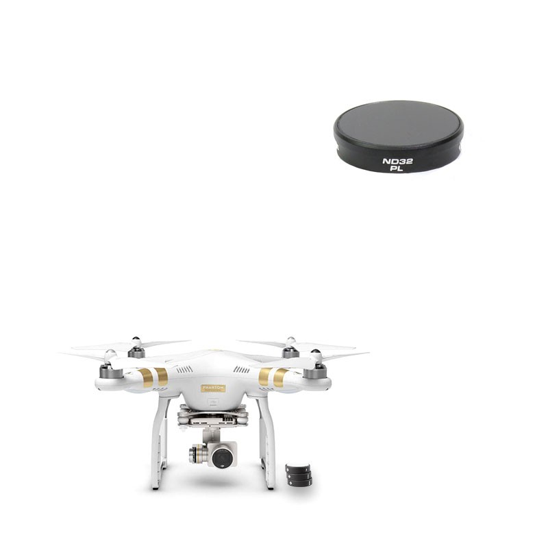 Filtro cristal Neutro ND32 de 5 pasos y Polarizado para PHANTOM 3 y 4