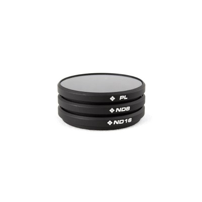 Pack de 3 filtros polarizado, neutro3 y neutro4 para INSPIRE 1