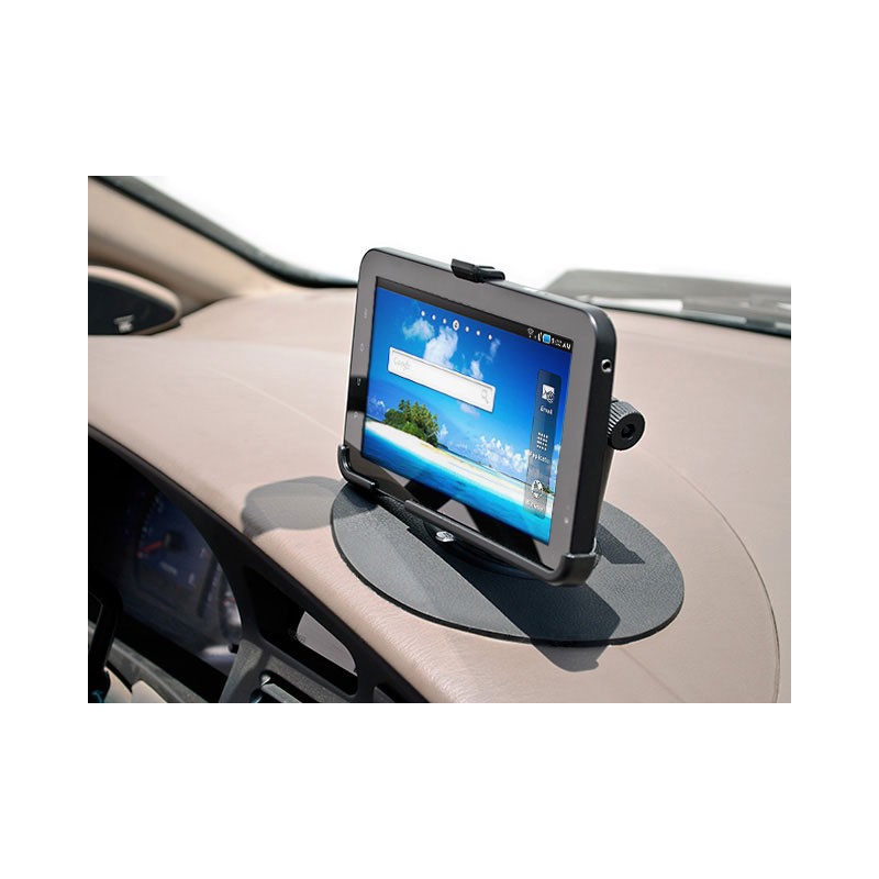Base ARKON antideslizante flexible redonda de salpicadero para soportes de ventosa