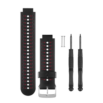 Correa GARMIN Negra y Roja Marsala para Forerunner 235, 230, 630 series y Approach S20