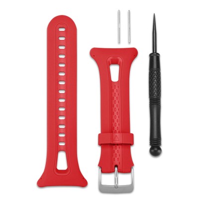 Correa GARMIN Roja para Forerunner 15 Rojo y Negro