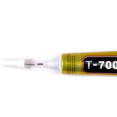 Altavoz de goma silicona T7000 pegamento negro reparaciones junta sello  adhesivo punta aguja