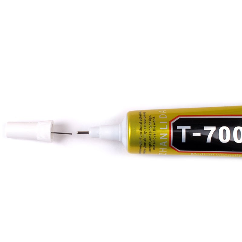Pegamento T-7000 Negro multi-usos para electronica y bricolaje (15ml)