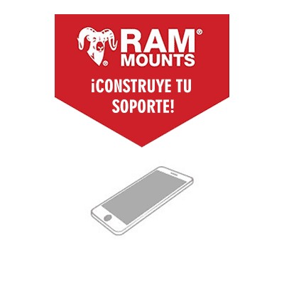 Configurador  soporte móvil en moto y scooter | lacasadelgps.com