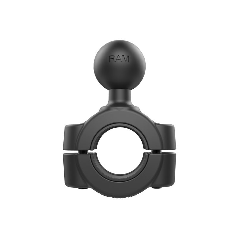 Fijación RAM de abrazadera con bola de 1" para tubos medianos (1,90cm - 2,54cm)