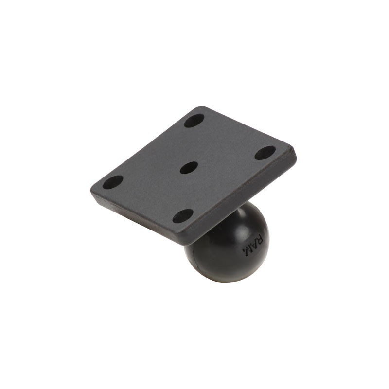 Base cuadrada RAM AMPS metálica con bola de 1" para Montana y otros