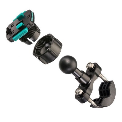 Fijación ULTIMATE ADDONS de abrazadera en U y adaptador Quick Release de triple T para tubo (16-20mm y 25-32mm)