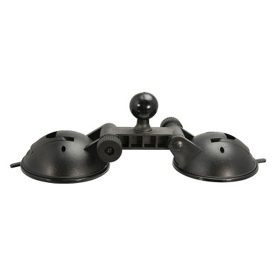 Fijación ARKON compatible con RAM MOUNTS con 2 ventosas y bola de 1"