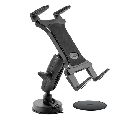 Soporte ARKON de ventosa robusta con brazo mediano de plástico para Tablet de 7" a 12"
