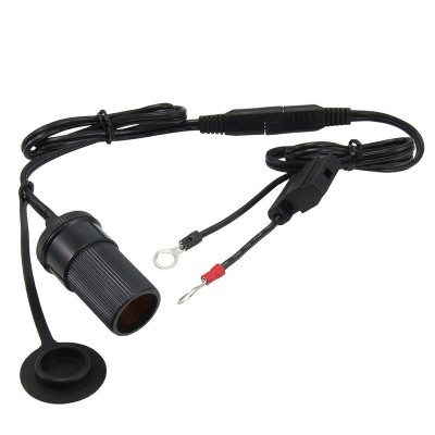 Adaptador ARKON de mechero aéreo con hilos pelados para motos