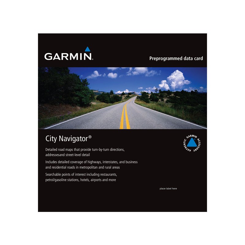 GARMIN City Navigator NTU EUROPA en MicroSD