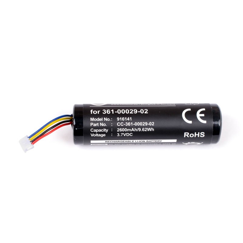 Batería de 2600mAh para collar GARMIN DC50, T5, TT10 y TT15 series