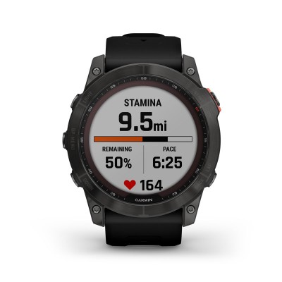 Correa acero Garmin Fenix 7 (negro) 