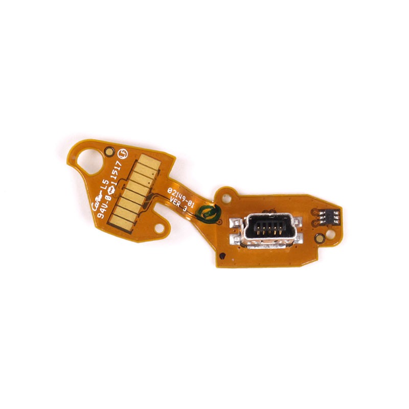 PCB con conector MiniUSB para GARMIN Oregon 600, 600t, 650, 650t, 700, 750 y 750t series