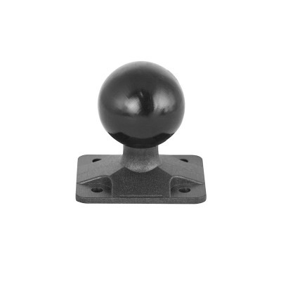 Base ARKON cuadrada AMPS con bola de 1,5" para atornillar