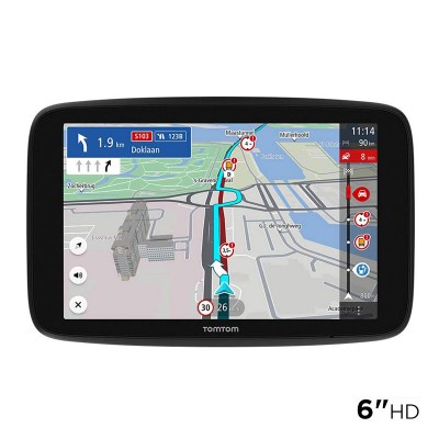 Navegador TOMTOM GO Expert Plus para vehículos grandes, pantalla HD 6", WiFi, mapas del mundo gratis y 1 año de servicios LIVE