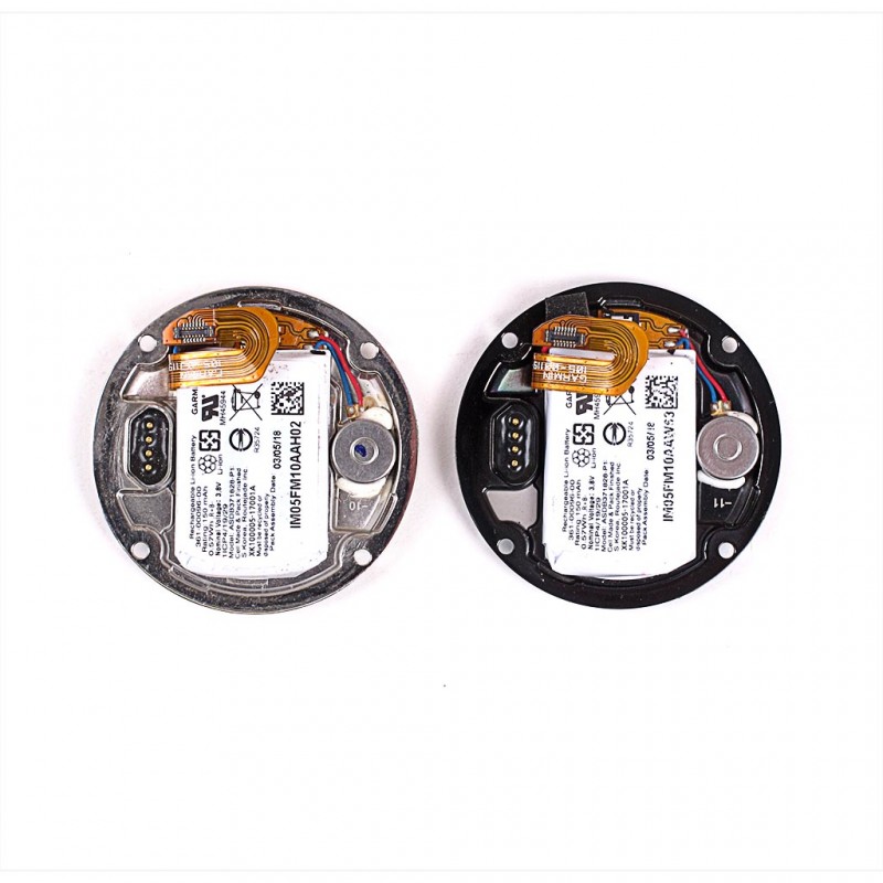 Tapa trasera para GARMIN Fenix 5s plus con conector de carga y sensor de pulsaciones