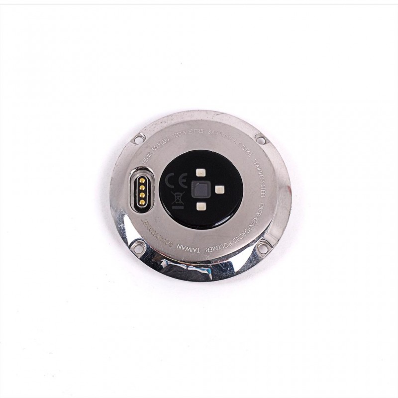 Tapa trasera para GARMIN Fenix 5s plus con conector de carga y sensor de pulsaciones
