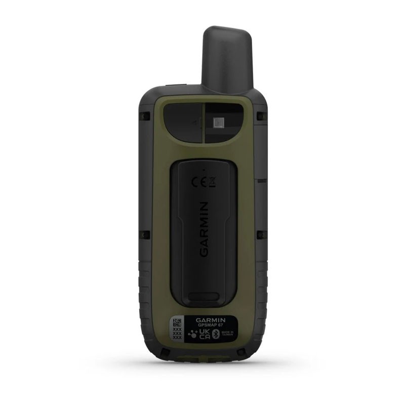 GARMIN GPSmap 67 dispositivo multi-GNSS, sensores ABC y mapa topográfico