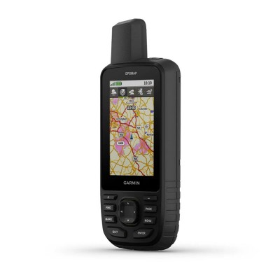 GARMIN GPSmap 67 dispositivo multi-GNSS, sensores ABC y mapa topográfico