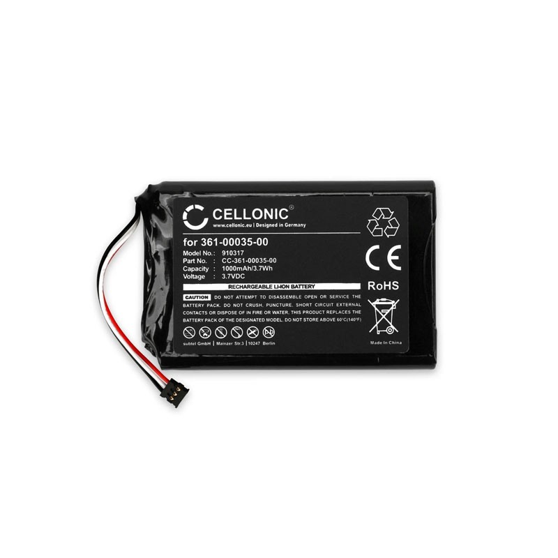 Batería de 1000mAh para GARMIN Edge 800, 810, Touring, Touring plus y Nuvi 2500 series