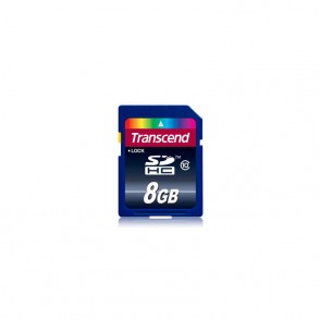 Tarjeta de memoria TRANSCEND SDHC de 8Gb clase 10
