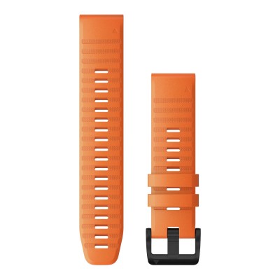 Correa GARMIN Quickfit 22 Naranja (Ember Orange) para Fenix 7, Fenix 6 y Otros