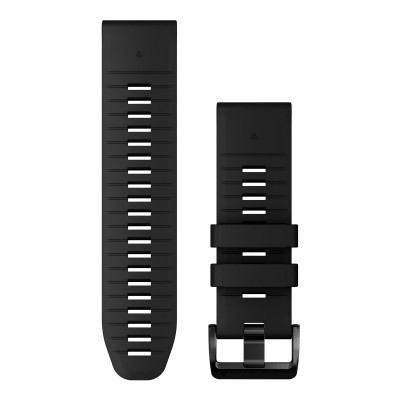 Correa GARMIN Quickfit 26 Negra (Black) para Fenix 7X, 6X series, Epix Pro (Gen2) y otros