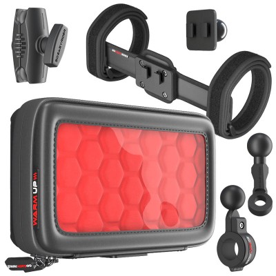 Soporte SOEASYRIDER WARM UP con Funda con Calor para Smartphone