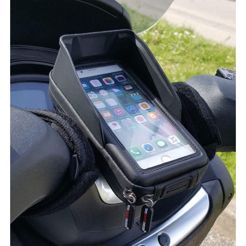Soporte SOEASYRIDER WARM UP con Funda con Calor para Smartphone